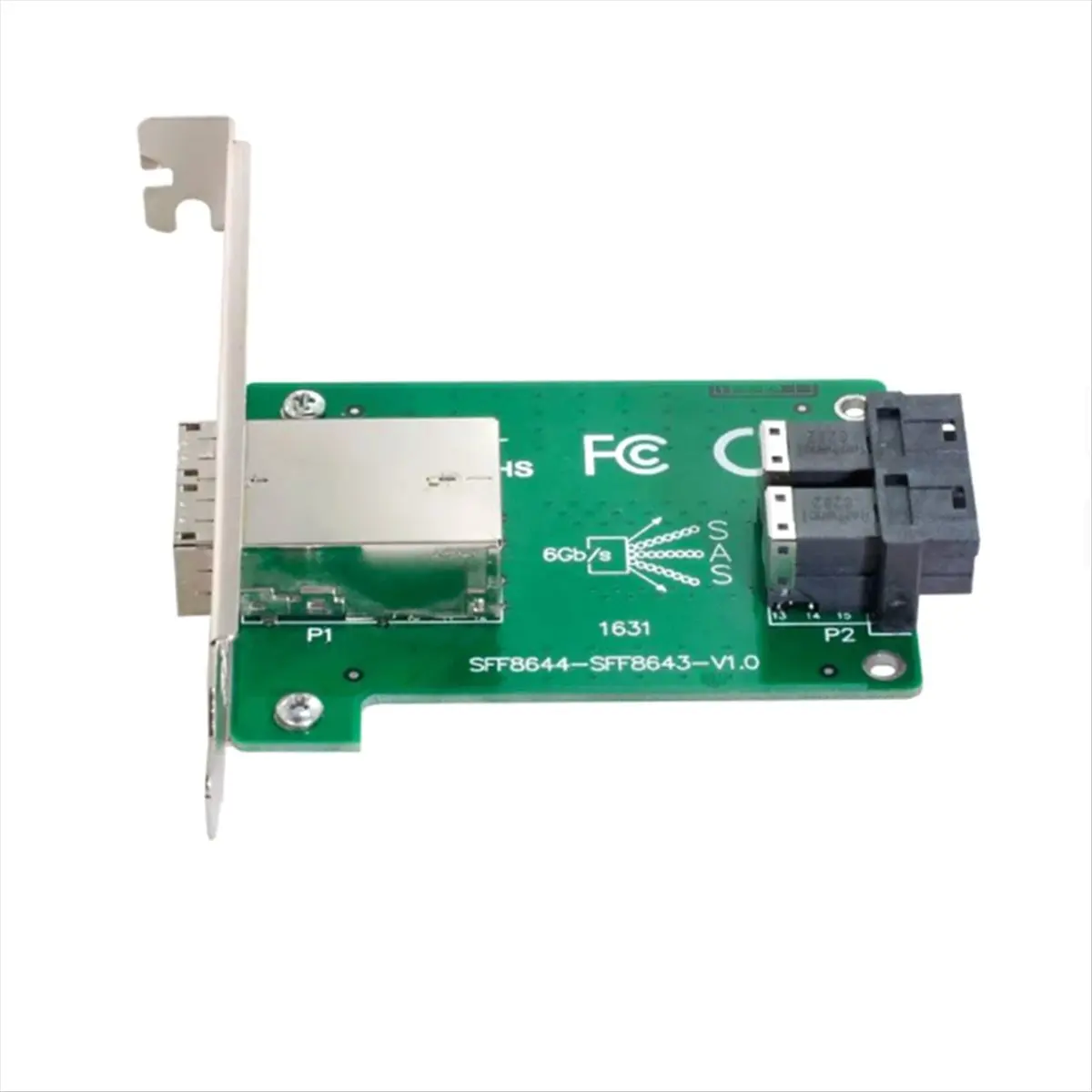 ABGZ 12G 2-Port SFF-8644 to SFF-8643 Expansion Card XIC4383