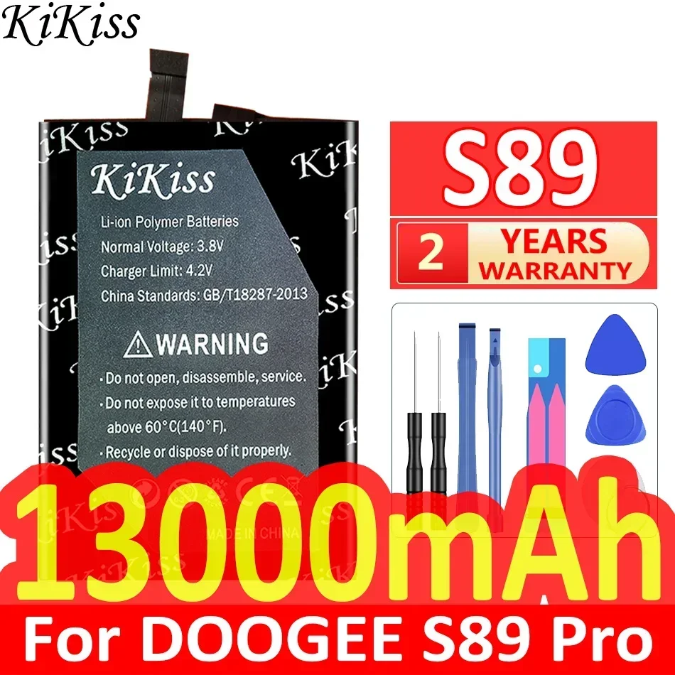 

Аккумулятор KiKiss 13000 мАч для мобильного телефона DOOGEE S89Pro S89 Pro