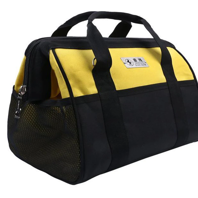 Large Multi-Function Tool Bag Organizer Heavy Duty Tool Pouch Bag Waterproof Anti-Fall Tool Tote Storage Bag with Multi Pockets