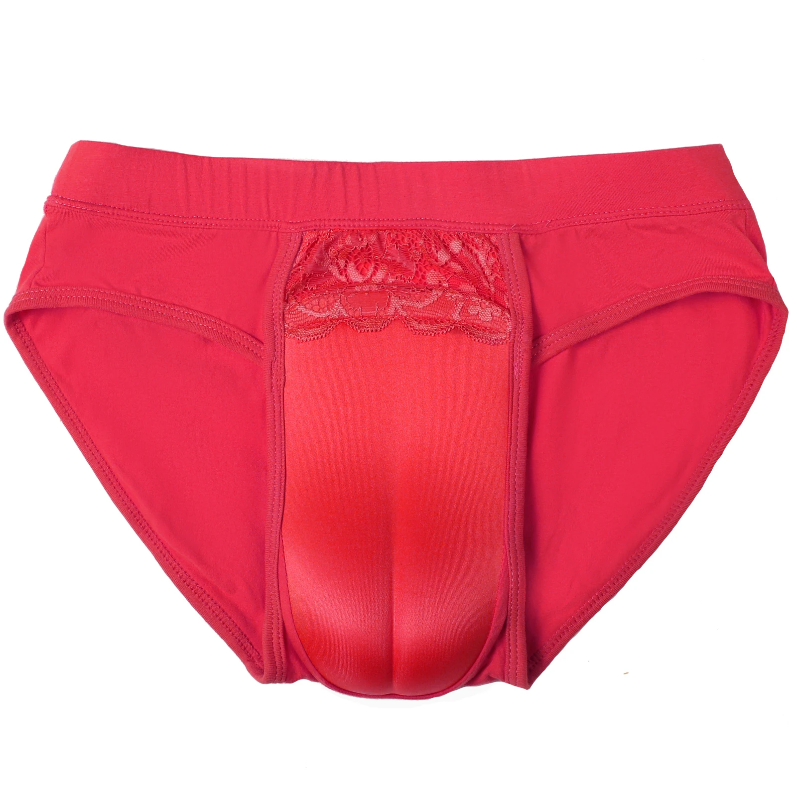 Men's Sexy Lingerie Fake Vaginal Padded Hiding Gaff Underwear Shaping Transgender Crossdress Briefs Sissy Panties Gay Underpants