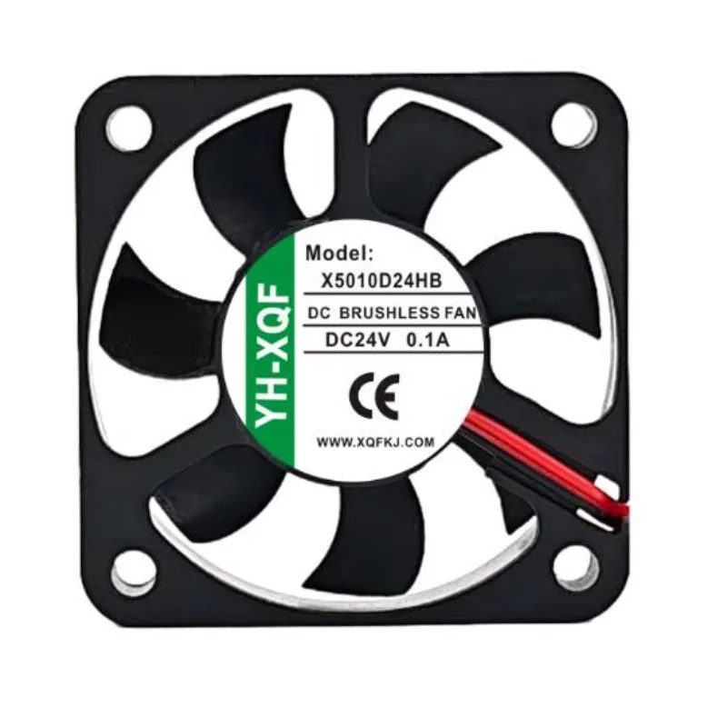 New Fan for YH-XQF X5010D24HB X5015D24HB DC24V 0.1A Inverter Cooling Fan 5cm