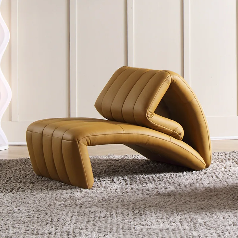 

Reclining chair Multifunctional folding tongue chair Simple special-shaped fist Lazy leisure recliner