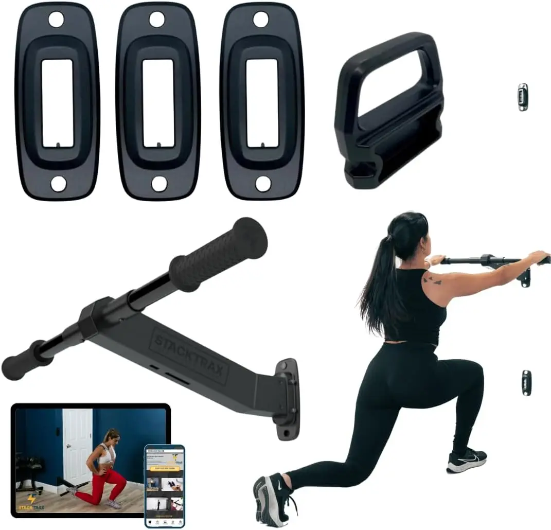 

All-in-one Wall Mounted Pull Up/Chin Up Bar/Balance Bar/ & Nordic Curl For Home Gym Workout Strength Training Equipment; 3 Wall