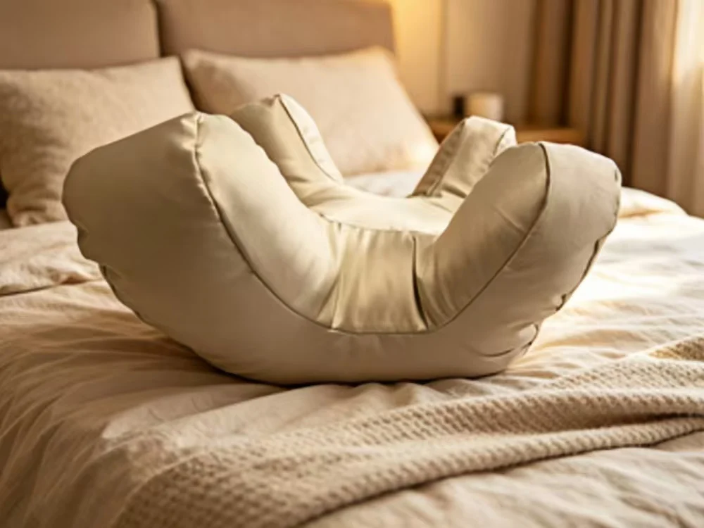 Antibacterial wrinkle-resistant and anti-ageing beauty pillow Faca beauty sleep pillow Back sleep pillow with a free pillow case