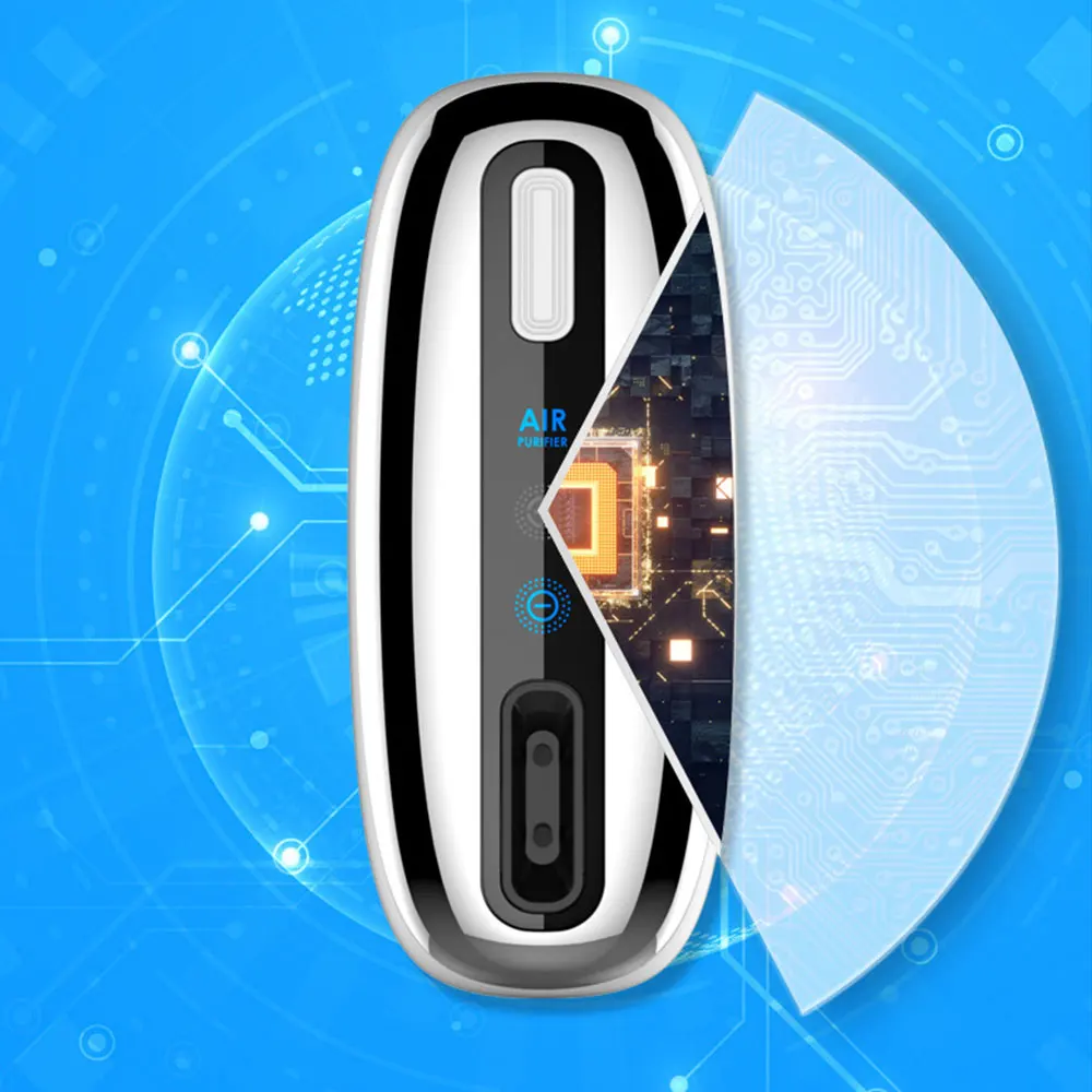 200 миллиона линейных очистителей воздуха с отрицательными ионами, портативный, 360 градусов, круглая, для спальни, ванной комнаты, дезодорант запаха
