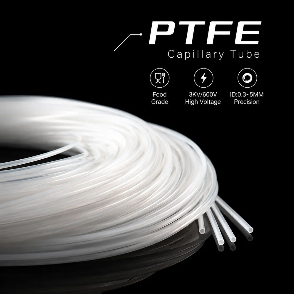Meal Prep Co - Tubo capillare in PTFE bianco per