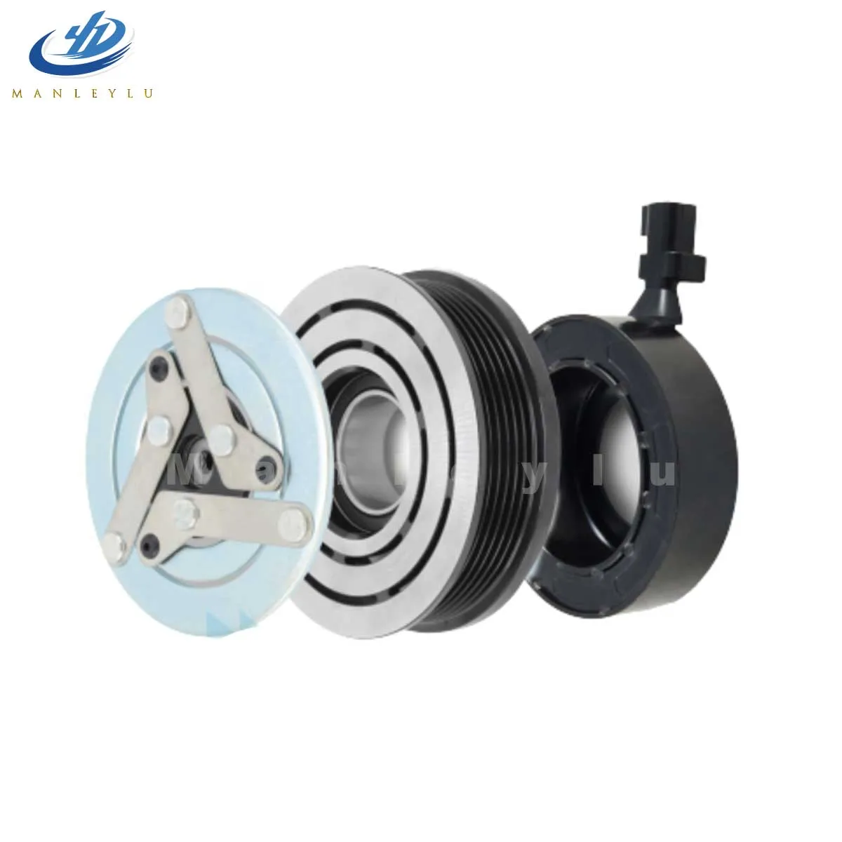 

A/C Compressor Clutch Pulley For VOLVO S60 MK2 S80 MK2 V40 MK2 XC60 MK1 1.6T 2.0T 31305786 36012441 36012442