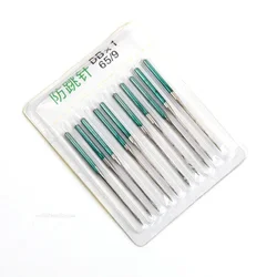 10pcs/Set of  Sewing Stretch Cloth Machine Needle Elastic Cloth Sewing Needle Accessories Industry Sewing Tools #9 #11 #14 #16