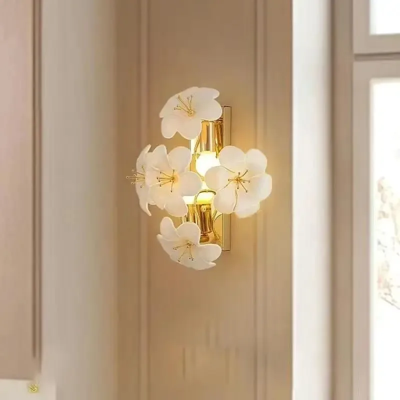 Floral Linear Pendant Light Flower Shade Design For Dining Room Dining Table Living Room Modern Home