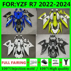 NEW ABS Motorcycle full Fairing Kit fit For Yamaha YZF R7 2022 2023 2024 YFZ-R7 22 23 24 Bodywork body kits Fairings kits zxmt