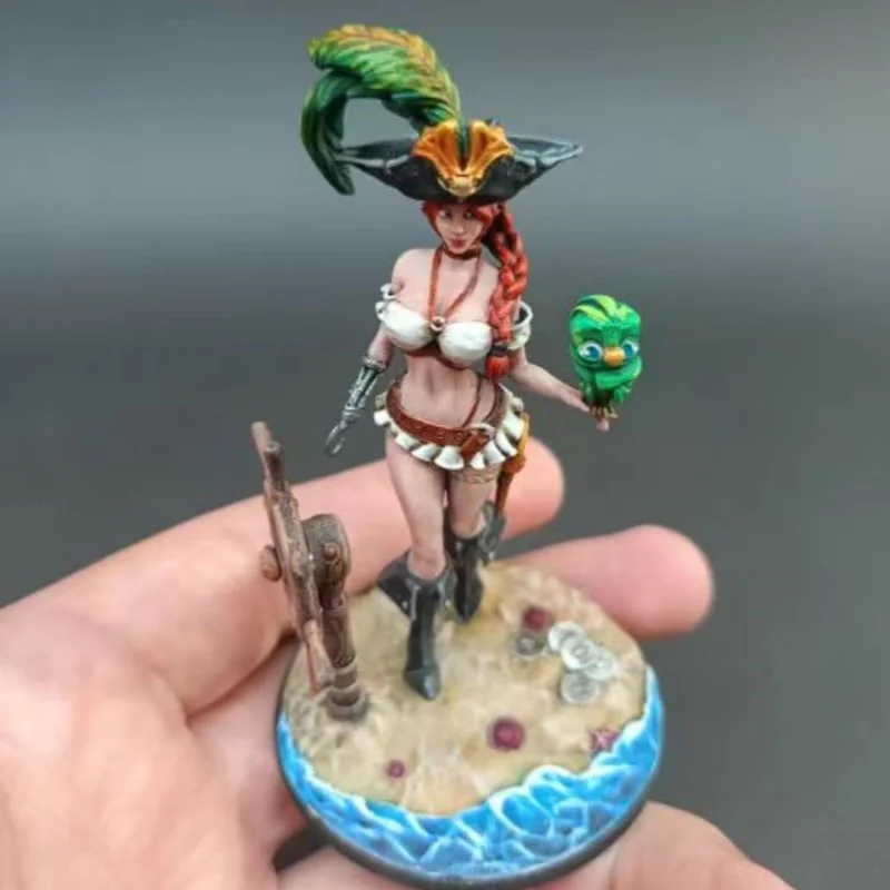 

Female Pirate Nsfw Full Resin Figure Model Kit 1/24 Scale 75mm Assemble Miniature Unassembled Unpainted Diorama Toys