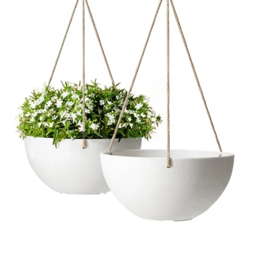 

Hanging Planter - Hanging Planters for Indoor Plants, Hangg Pots for Plants door Outdoor, Set of 2