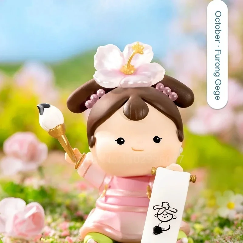 

Blind Box Satisfy Girl Flower God Series Mystery Box Caixa Surpresa Kawaii Ornaments Desktop Model Cute Girlfriend Birthday Gift