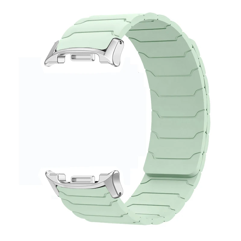 Siliconen magnetische band voor Samsung Galaxy Watch Watch Ultra 2025 47 mm armband voor Galaxy 8 40 mm 44 mm / 8Classic 46 mm sportband