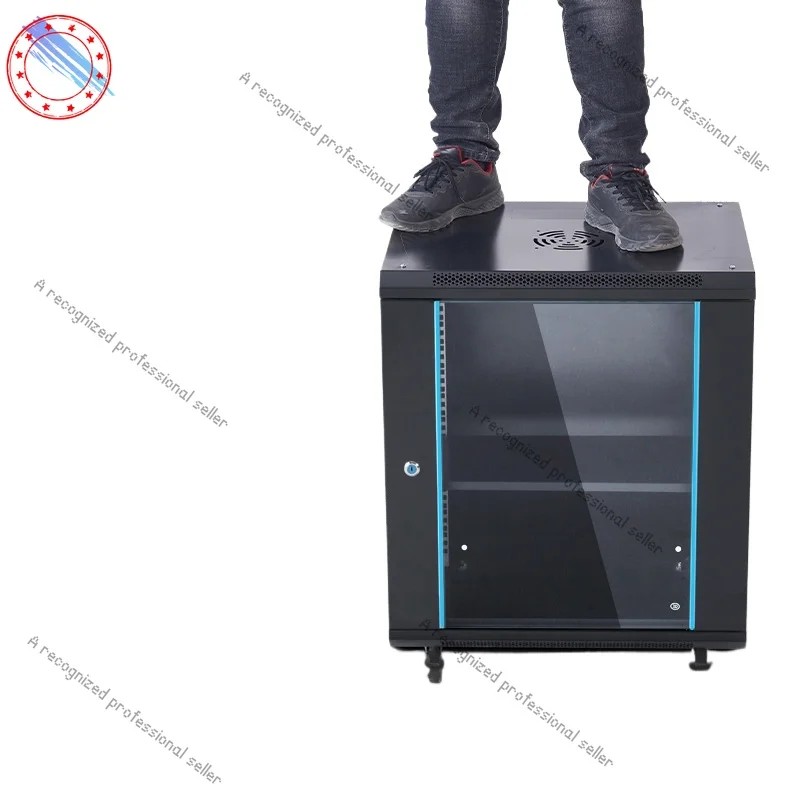 

Cabinet 8u6u12u Thickened wall-mounted network server Power amplifier 0.6 meters 0.8 meters 15u Small cabinet