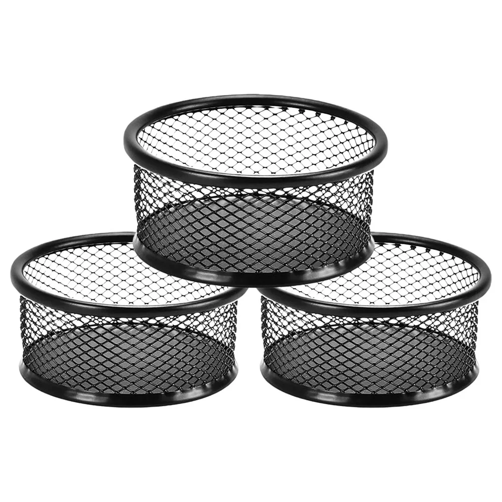 

Paper Clip Storage Bucket Mesh Holder Paperclip Holders for Desk Cilp Bobby Pin Bracket Barrettes