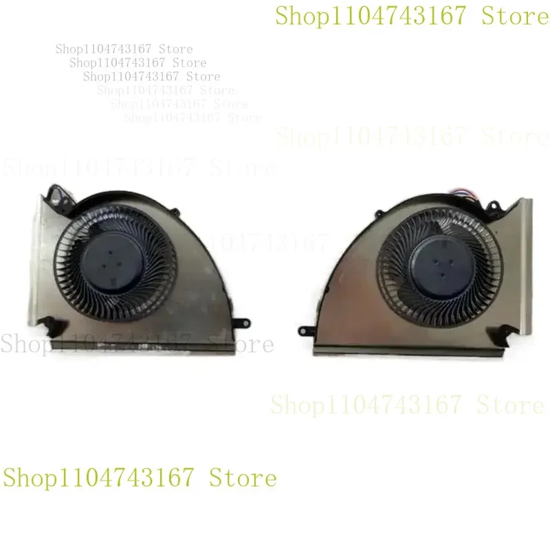 PABD1A010SHR PABD1A010SHL N443 N445 جديد لـ GE76 MS-17K1 CPU GPU مروحة تبريد DC12V 0.6A