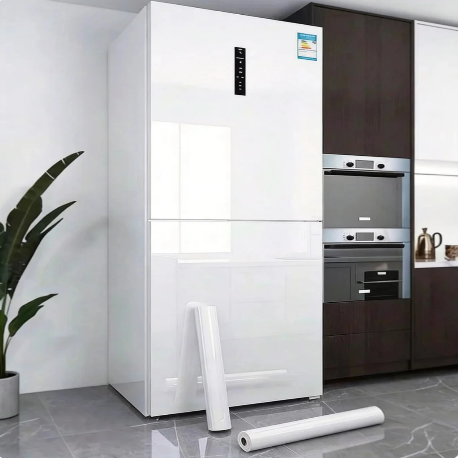 ورق جدران ذاتي اللصق من PVC بل - مراجعة Smart Home Film وسعره