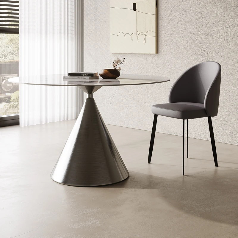 Minimalist modern dining chairs, small unit sizes, soft pack iron leisure chairs, household