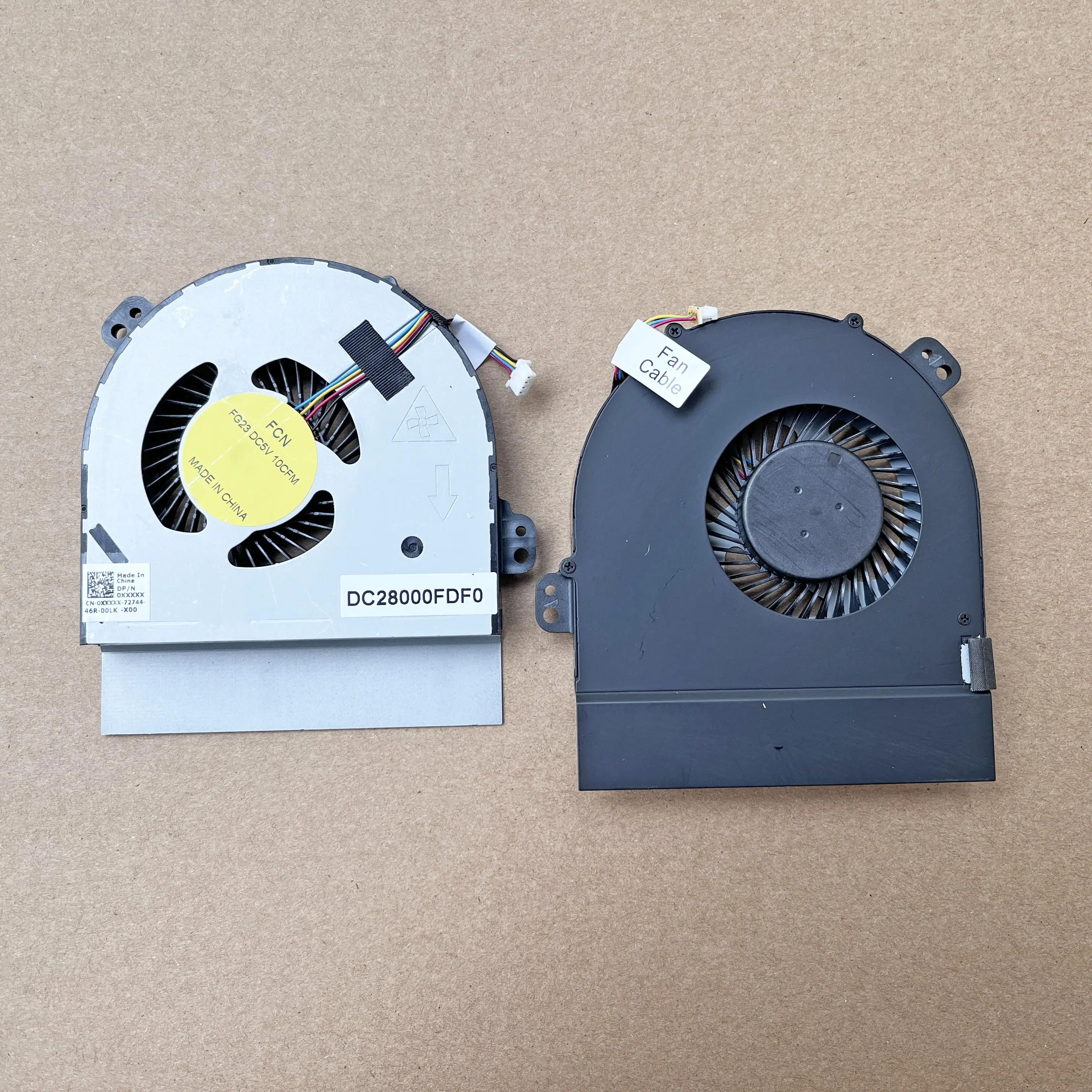 CPU GPU Per Dell Alienware M15X R1 R2 2015 Ventola Di Raffreddamento DC28000FCF0 Nuovo Originale Del Computer Portatile di Raffreddamento Del Radiatore Dissipatore di Calore 09F65X