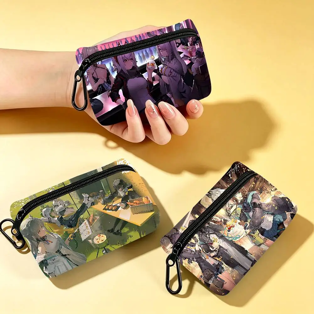 GAME Arknights Coin Purses Cute Wallet Women Leisure Zipper Coin Pouch Lady Cases Giirls