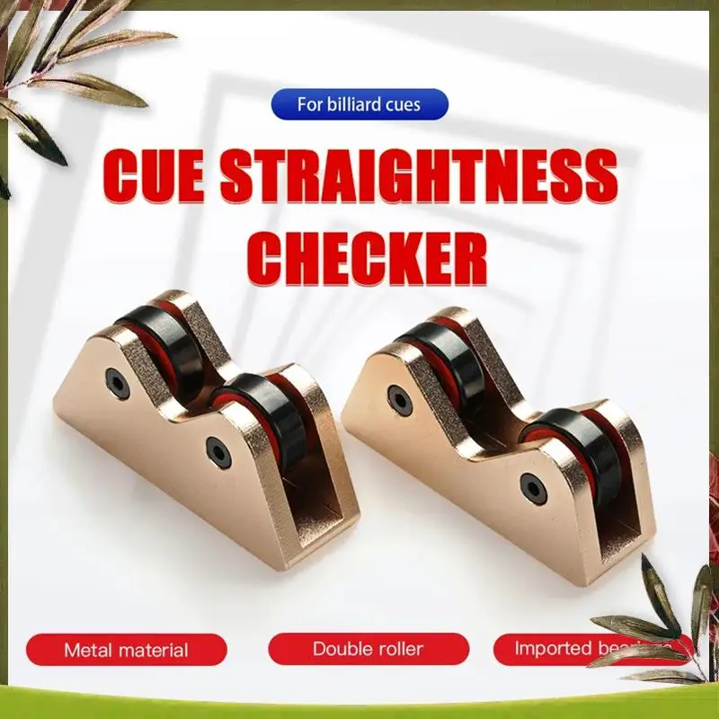 

Надежный-2 шт. бильярдный кий, проверка простоты, каром, снукер, бильярдный кий, ремонт, роликовый детектор, аксессуары для инструментов