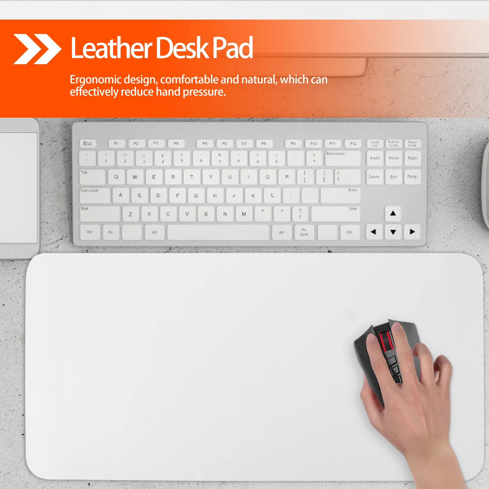 

Mouse Pad Office Desk Mat Large Size Smooth Surface for Gaming and Work Ergonomic Non-Slip Waterproof Computer Desk