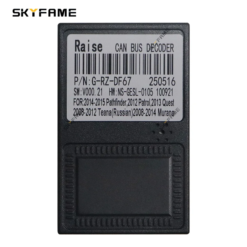 SKYFAME 16Pin Car Wiring Harness Adapter Canbus Box Decoder
