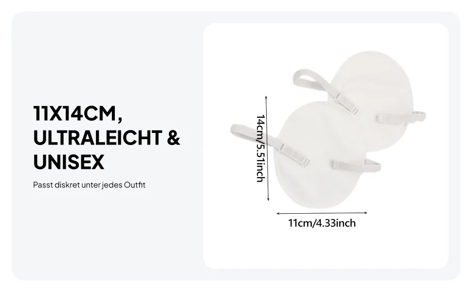 وسادات عرق تحت الإبط غير مرئية، درع ملابس مضاد للعرق قابل لإعادة الاستخدام للرجال والنساء يدوم طويلاً #4