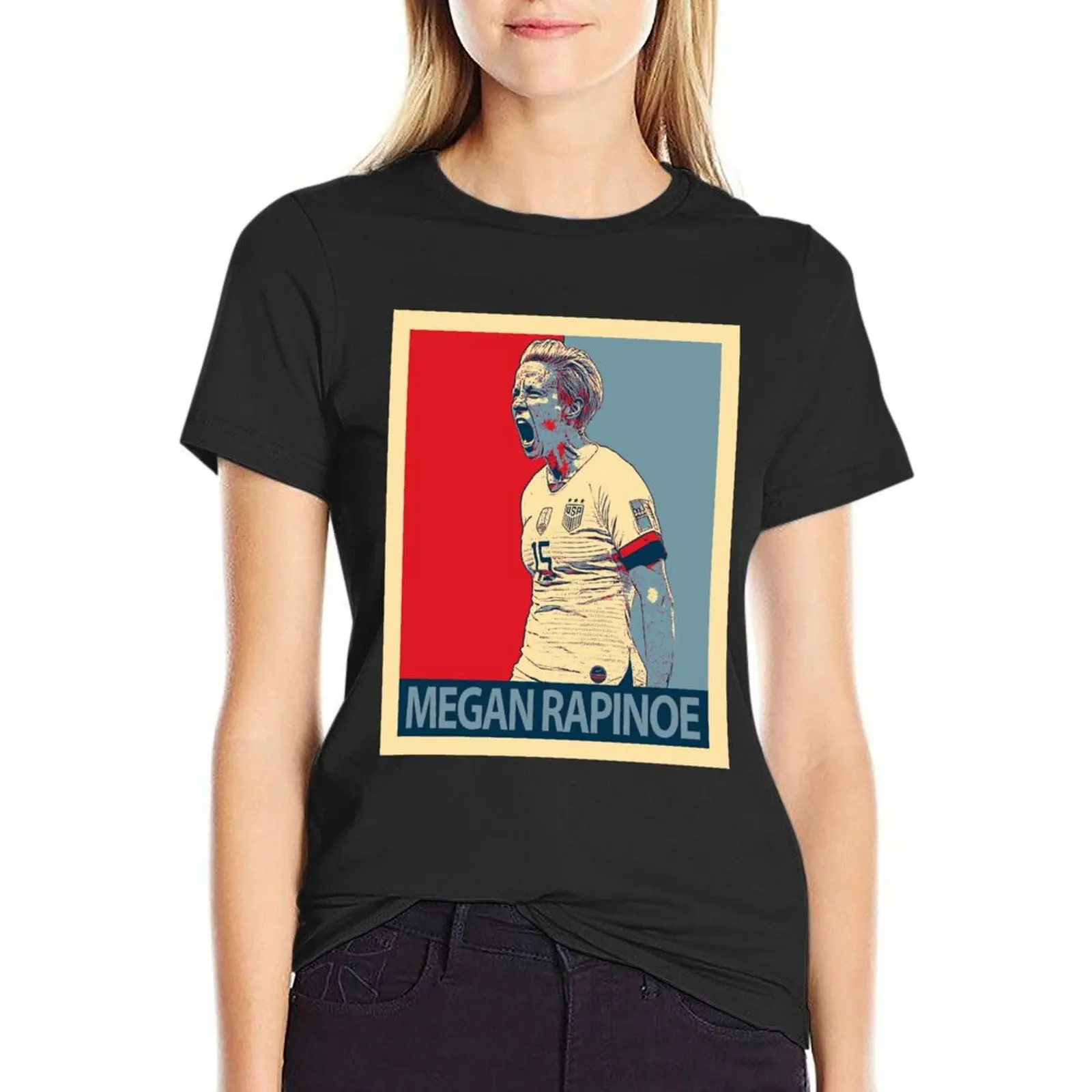 

Megan Rapinoe T-Shirt plus sizes blacks t shirts for Womens