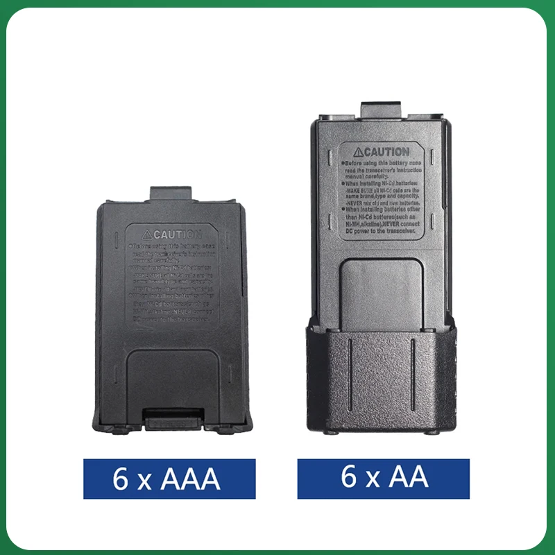 Baofeng UV-5R Battery Case BL-5 AAA batteries Shell Extended AA Battery Housing for GT-5R DM-5R UV-5RE Walkie Talkie Accessories