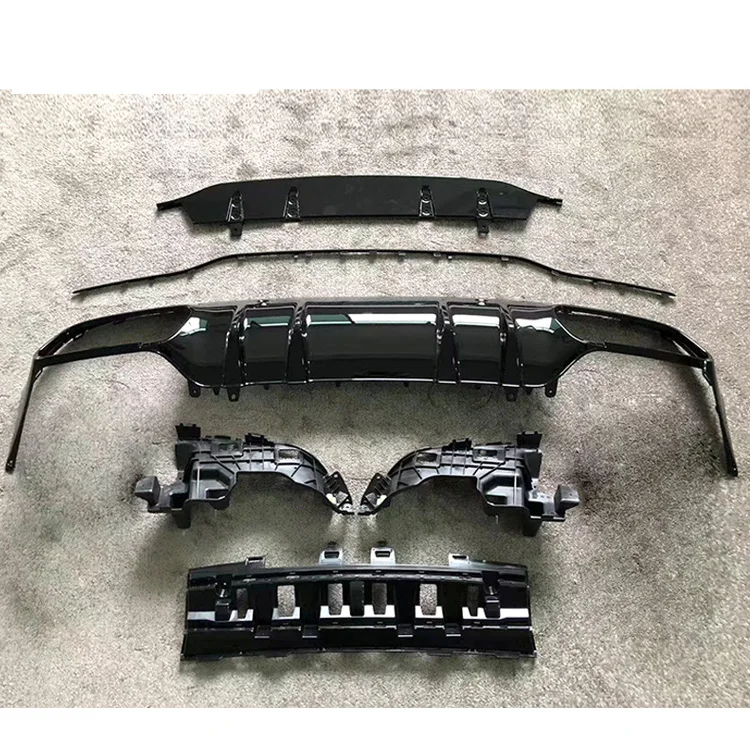 

Damei Auto Parts W205 C205 Coupe Upgraded C43 Style Bumper Lip Rear Diffuser Exhaust Tips For Mercedes Benz C Class 2015-202