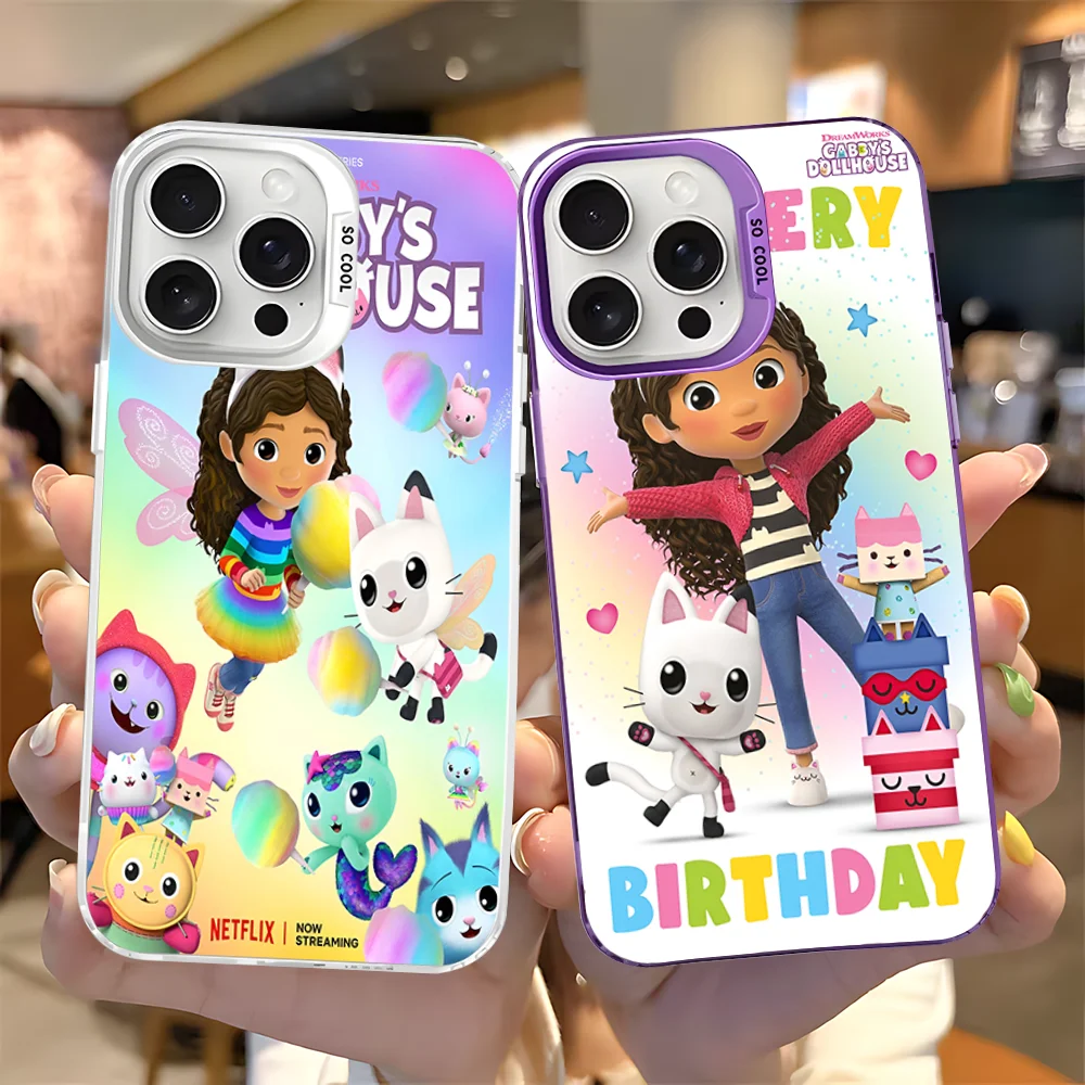 Cute G-Gabbys D-Dollhouse Phone Case For IPhone 16 15 14 13 12 11 Pro Max X XR XSMAX 8 7 Plus Matte Shockproof Back Cover