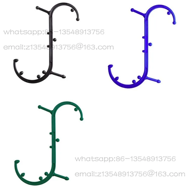 The original point massage stick hook manually presses the back acupoints and waist tendon sticks