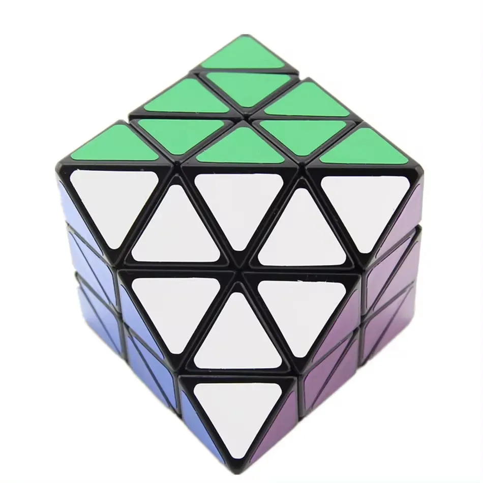 Lanlan Octahedron Magic Cube Puzzles Black And White Lanlan Face Turning Octahedron Cubo magico Toys