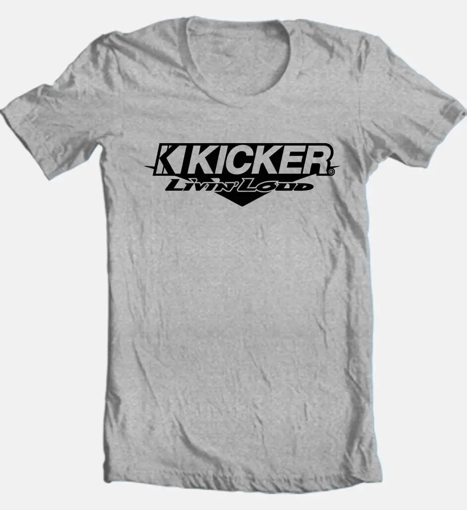 Kicker Livin' Loud T shirt regular adult fir cotton blend graphic tee