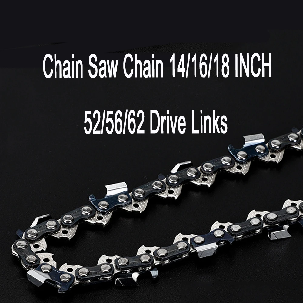 

Цепь цепи 3/8 для цепной пилы 14/16/18 дюйма Bar -52/56/62, звенья привода, крепление цепной пилы, 1 шт.