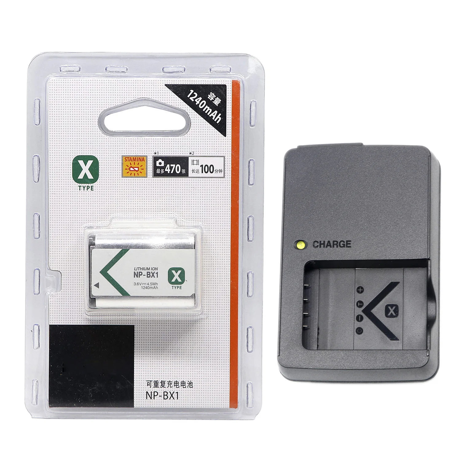 NP-BX1 NPBX1 1240mAh Battery BC-CSXB Charger for SONY FDR-X3000R HDR-AS300R RX100 M3 M2 M7 M6 RX1R HX400 HX50 HX60 WX300 Camera