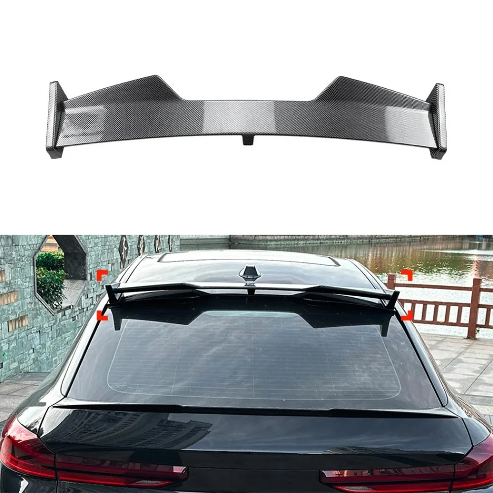 

Car Rear Roof Spoiler Wing Rear Trunk Splitter Diffuser Trim For BMW X6 G06 M Sport 2019-2025 Car Accessories