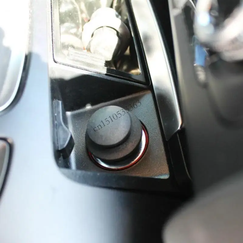 090E قبعات غطاء مقبس ولاعة السجائر. قابس عالمي مقاوم للماء والغبار لمنفذ منفذ طاقة السيارة #3