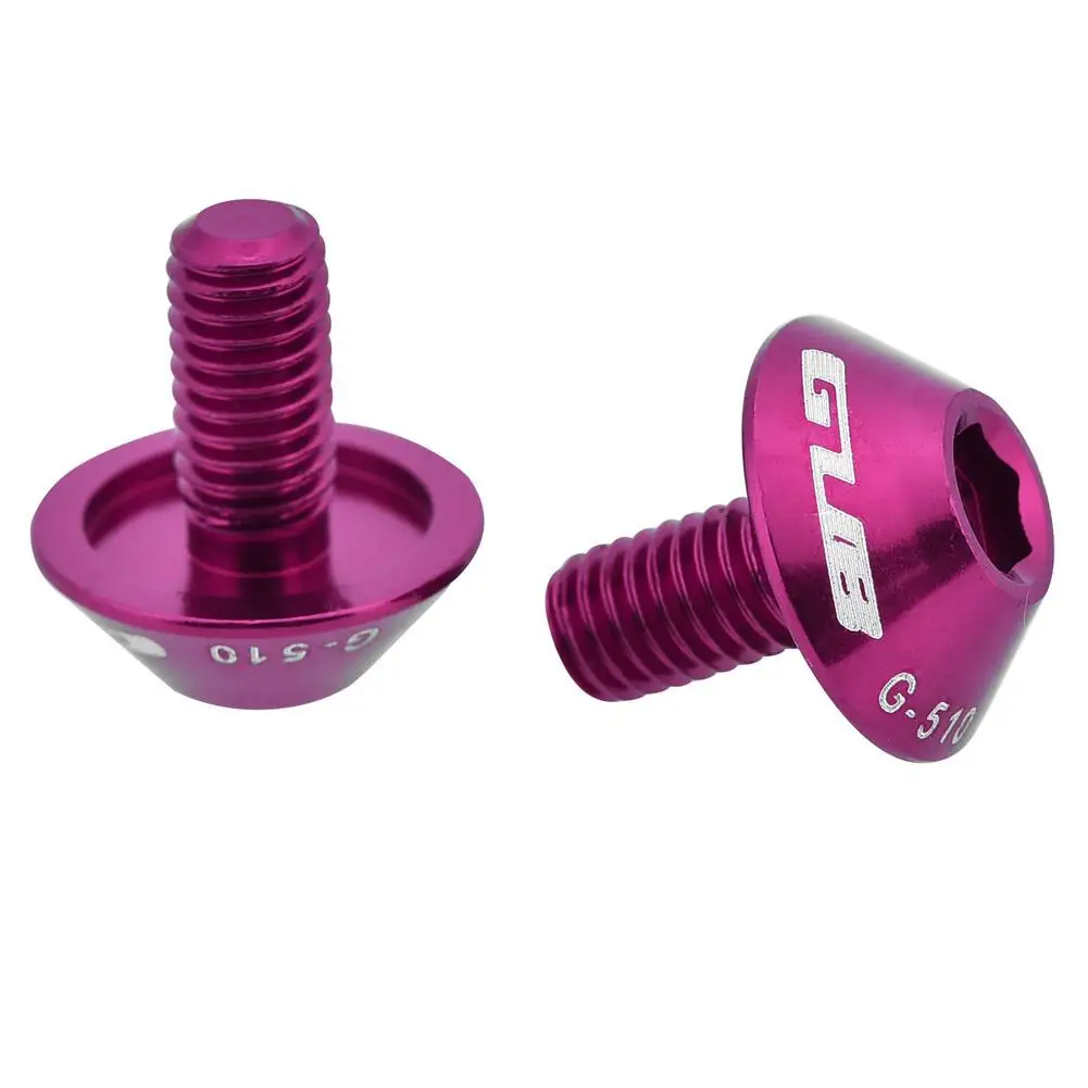 GUB G-510 2Pcs M5x12mm Bike Water Bottle Cage Holder Screw for Cycling