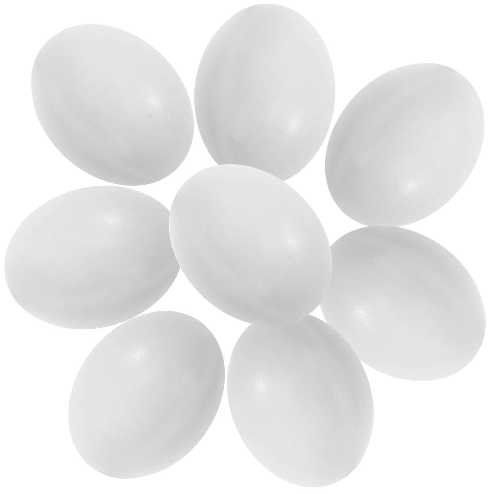 

20 Pcs Filled Eggs Simulation Pigeon Solid Fake Props Incubation Plastic Pigeons Breeding