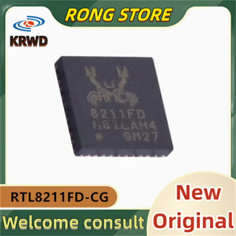 

5pcs 8211FD New Original RTL8211FD-CG RTL8211FD QFN-40