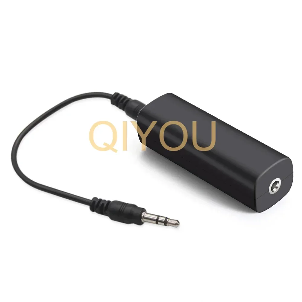 Speaker Line 3.5mm Aux Audio Noise Filter Ground Loop Noise Isolator Eliminate for Car Stereo Audio System Home Stereo