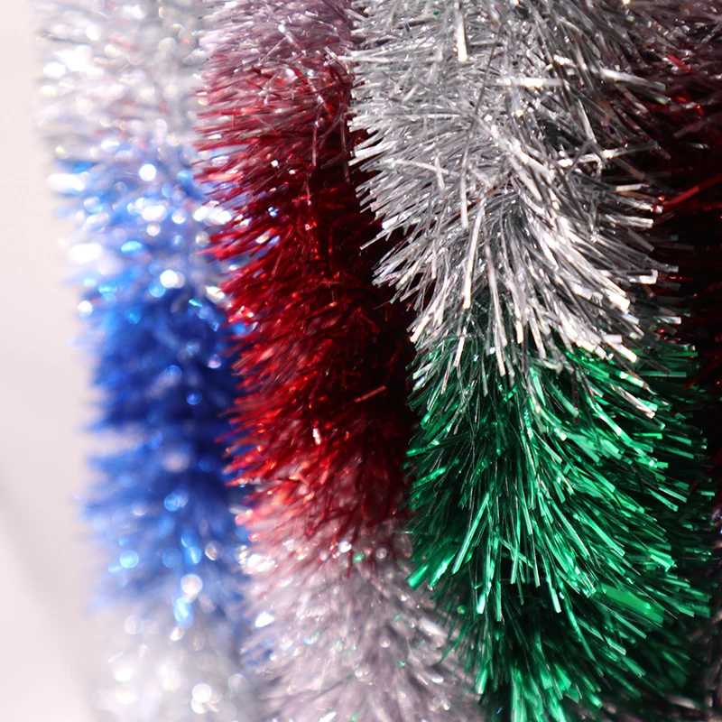 Oropel de Color para decoració - Tinsel Garland Decoration reseña y precio