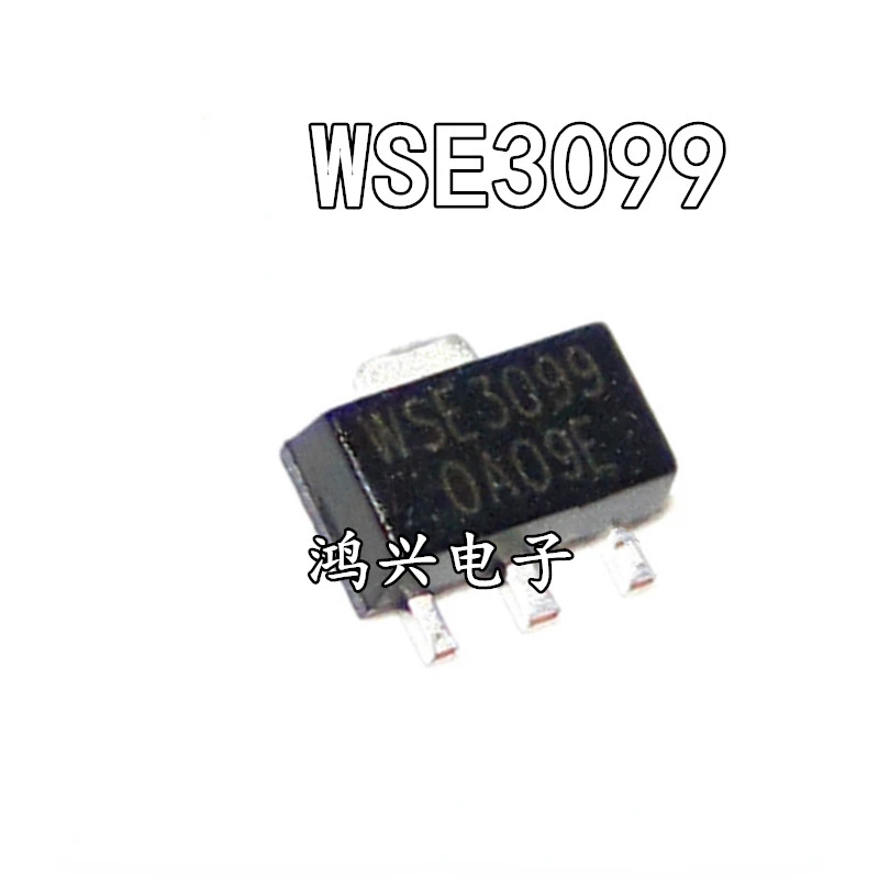 

10pcs New and original WSE3099 -30V 5A SOT-89 package/P channel MOS field effect tube