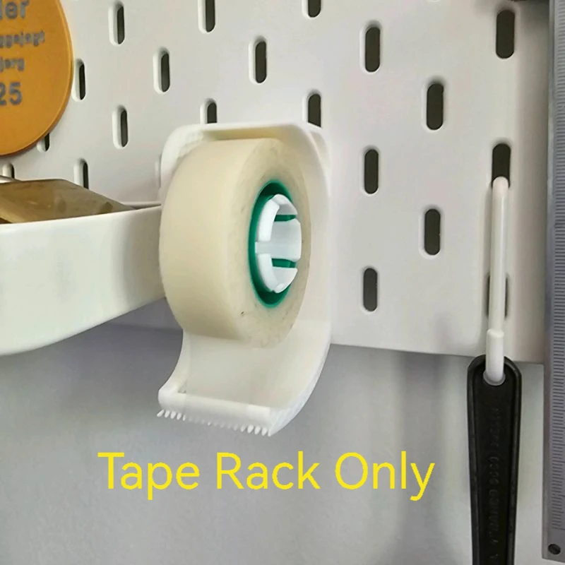 Ultra Heavy Duty Skadis Pegboard Tape Holder Wall Mounted Storage Rack For Home Office Craft Room Sturdy Strong Pro