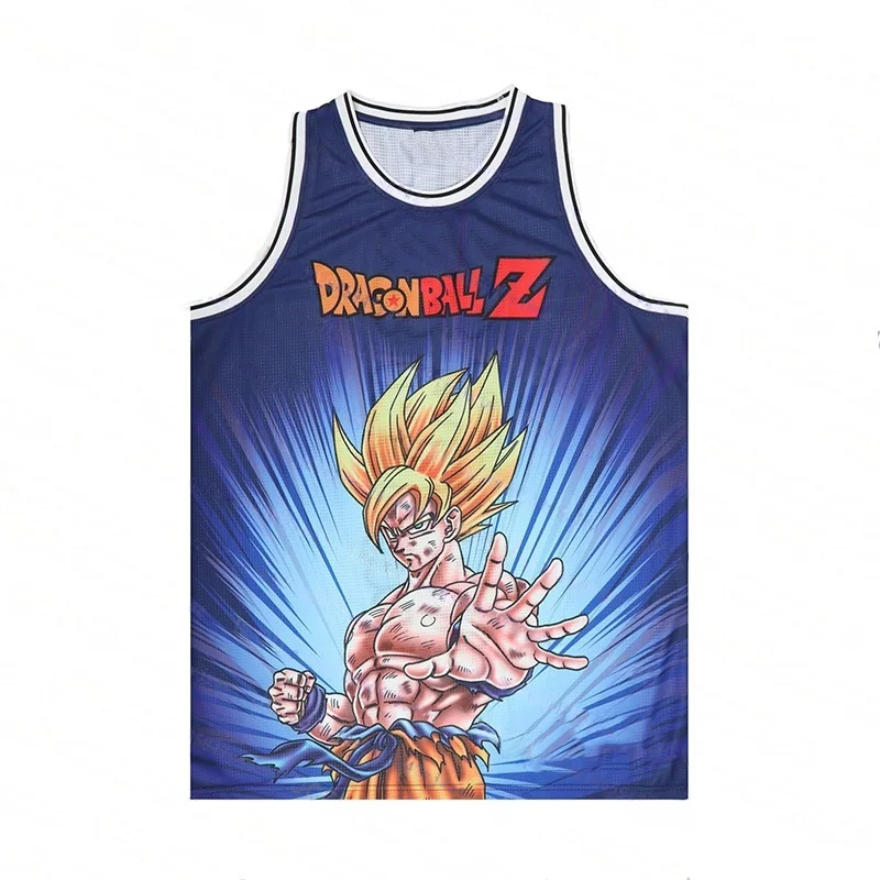 2026 Sommer Dragon Ball Retro Fitness-Weste Herren Übergroße 3D-Bedruckte Weste Familien-Unisex Kinder-Sportshirt