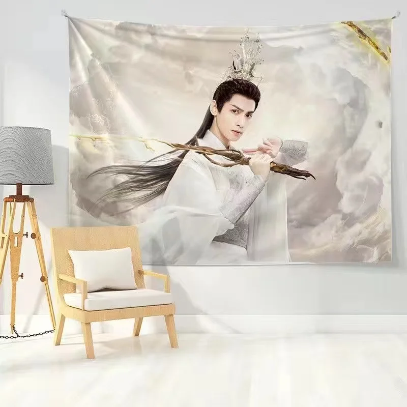 Luo Yunxi Leo Poster Hanging Cloth All Costume Characters Run Yu Chu Wanning Drama Stills Tapestry Bedroom Wall Decor Background