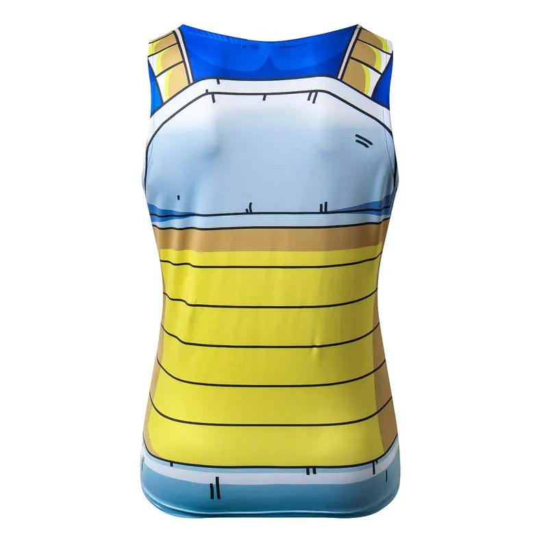 ZOOTOP BEAR-3D Anime Tank Tops para Homens, Singlet Broadcloth, Colete Goku, Roupas Fitness, Bodybuilding Streetwear, Novo